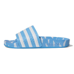 Adidas Originals ADILETTE J Comfortable Abrasion Resistant Abrasion Resistant Kids' Slippers White Blue Teenagers GZ3690 35.5 gray