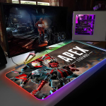 A-Apex L-Legendse Hiirematt RGB Taustvalgustusega Hiirematt S&uuml;learvuti Hiirematt S&uuml;learvuti M&auml;ngur Arvutilaud M&auml;ngutarvikud RGB600x300x3mm