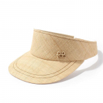 Raffia T&uuml;hja Peal Osaga K&auml;sit&ouml;&ouml;na Valmistatud T&auml;hega P&auml;ikesem&uuml;ts Suvine Rannikup&auml;ikesekaitsem&uuml;ts Klassikaline Disainer Viosr M&uuml;ts P&otilde;huk&uuml;bar Tennise Golfi 54-59cm khaki