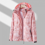 Camouflage Outdoor Couple Hardshell veekindel tuulejakk meeste m&auml;gironimisjope naiste mantel M