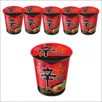 Nongshim Shin Ramyun tass (V&auml;ike) 65g x 6 tassi (1 komplekt) 65g x 6EA