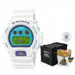 Casio G-SHOCK 6900 seeria juubelikoopia Veekindel ja p&otilde;rutuskindel Buzz Lightyeari v&auml;rvi Kvartsliikumine Vaikerihm Jaapani ja DW-6900RCS-7PR sinine