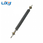 LJXH Ribiline torukujuline k&uuml;tteelement Sirge t&uuml;&uuml;p &Otilde;hu kuivatamise k&uuml;ttertoru 304 roostevabast terasest toru Dia. 12mm, 220V,400W/500W/600W 400W 400L 304SUS