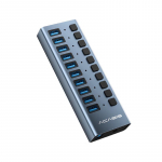 Acasis USB 3.0 10-pordiline toitega jaotur