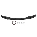 Esip&otilde;rilaadi difuusor Auto esip&otilde;rilaadi lipu jagaja spoiler BMW 1. seeriale E81 E82 E87 E88 LCI standardversioon 2008&ndash;2011 must