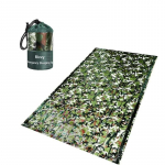 PE H&auml;daolukorra Magamiskott Kamuflaaž Veekindel Kaasaskantav Elluj&auml;&auml;mine 120x200cm Magamiskott V&auml;ljas Telkimiseks Matkamiseks Seiklemiseks kamuflaaž