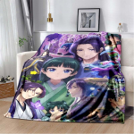 Apothecary Diaries Maomao Jinshi Kirsipuu Flanellist Tekk Pehme Pl&uuml;&uuml;sist Tekk Diivani Voodi jaoks Anime T&uuml;drukud Kodu Dekoor Kingitus 80cm x 120cm