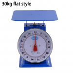 10/20/30 kg roostevabast terasest vintage kaal eemaldatava alusega Vintage mehaaniline k&ouml;&ouml;gikaal talumaja sisekujunduseks ja toidu valmistamiseks 30kg flat