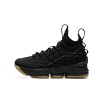 Nike Lebron 15 libisemiskindel pehmendus k&otilde;rge s&auml;&auml;rega libisemiskindel pehmendus korvpallijalatsid unisex 922811-001 36 black