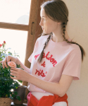 ROLAROLA Maison De Rola Tikitud T-s&auml;rk Roosa Pink/M white