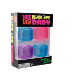 Needoh Teenie Nice J&auml;&auml;kuubik Aeglase Tagasil&ouml;&ouml;giga Squirshy M&auml;nguasjad Mini 4 tk Komplekt Sensoorne M&auml;nguasi Antistress Peo meened Kingitused Lastele T&auml;iskasvanutele pink