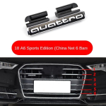 Audi A4 A6 Q3 Autok&uuml;lge Quattro Logo Esiv&otilde;re M&auml;rk Embleem Kleebis Drive Tail Quattro Standard A6 2018-6 Bars