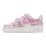 Nike Air Force 1 Roosa Leopard Nahast Kulumiskindel Madal Ketsid Rula Kingad Naiste Roosa FV3654-111(team1333-) 37.5 gray