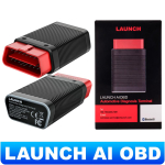 LAUNCH AIOBD Bluetooth-&uuml;henduspesa OBD2 skanner T&auml;ielik OBD-funktsioon Eluaegne tasuta Androidi ja iOS-i s&uuml;steemidele Autodiagnostika t&ouml;&ouml;riistad AI OBD white