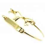 Les Tr&eacute;sors De Lily [L6052] - Bracelet double 'Noeud Romantique' dor&eacute; kuld