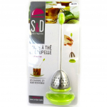 Les Tr&eacute;sors De Lily [M2236] - Roheline 'Coloring' teepall (silikoonteras + tass) - 16. 5x5. 5 cm roheline