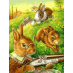 5D DIY teemantmaal j&auml;nes maastiku ristpistes teemanttikandid koomiksimustrid 20X30CM