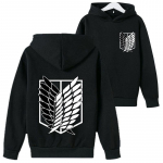 S&uuml;gisanime graafiline kapuuts, poiste r&uuml;nnak hiiglaslikud pulloverid unisex t&uuml;drukud pikkade varrukatega kapuutsiga laste spordir&otilde;ivad 160 must