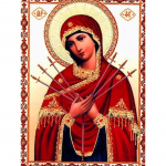 5D teemanttikandi ikoon, religioon, t&auml;isring puur Teemantmaal, kivist ristpistes komplekt Mosaiik k&auml;sit&ouml;&ouml; kingitus Full Round 15x20CM