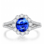 SACE GEMS Klassikaline vasesulamist tsirkoonist s&otilde;rmus Naiste ehted Pulmalubadus Peokink avatud open