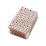 600 tk/partii Hiina magnetiga kaetud seemnete kleebis pasta oa k&otilde;rvamassaaži seeme akupunktteraapia jaoks Aurikulaarse n&otilde;elravi jaoks 600pcs