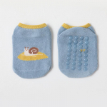 Kevad ja s&uuml;gis Uued Laste Sokid Multifilmid Loomade Aksessuaarid Beebi sokid Silikoonist Libisemiskindlad Beebi sokid Vasts&uuml;ndinu puuvillased sokid S sinine