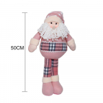 50 cm j&otilde;uluroosa suur j&otilde;uluvana p&otilde;hjap&otilde;der pl&uuml;&uuml;sis nukud seistes m&auml;nguasi j&otilde;ulukaunistused kaunistused k&auml;sit&ouml;&ouml; kingitus kodukaunistus uusaasta hall