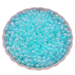 Exquisit Loose Beads AB v&auml;rv 40-200tk kaelakee k&auml;ev&otilde;ru ehete valmistamine isetegemine k&auml;sit&ouml;&ouml; akr&uuml;&uuml;l 4 6 8mm l&auml;bipaistev &uuml;mmargune k&auml;sitsi tarvikud 4mm 200Pcs helesinine v&auml;rv