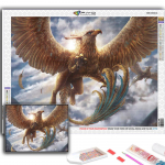 5D DIY Teemantmaalimine Ristpistes Metsik Loom Teemanttikand Mosaiik Seinakunst Kodu Kaunistus Full Round 20X30CM