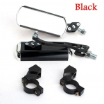 Uus ratta tahavaatepeegel, 1 paar reguleeritavad universaalsed jalgratta tahavaatepeeglid must