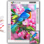 Teemantmaaling Loomade Teemantmosaiik K&auml;sit&ouml;&ouml; Teemanttikandid Full Round 20X30CM