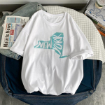 E-Girl Harajuku Graafilise tr&uuml;kiga T-s&auml;rk 90S Naiste vintage T-s&auml;rk Y2K Brooklyn Summer Oversized Tees Streetwear Gooti punktopid S