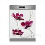 N&otilde;udepesumasina kaunistuse kleebis DIY k&ouml;&ouml;gitapeedi koorimine ja kleepimine Vin&uuml;&uuml;list seinakleebis Puulillede seinamaal kodukaunistuseks 60X66cm