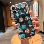 Telefoni&uuml;mbris iPhone'ile 14 13 12 11 Pro Max Xs Max Xr X 12mini 14 Plus Se Colorful Macaroons Macaroon Case Funda Capa Cell iPhone 13ProMax