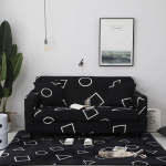 Diivani kate Universaalne konkubiini kombinatsioon Laisk Diivani kate K&otilde;ikeh&otilde;lmav Universaalne Diivani kate - Libisemisvastane Tolmukindel - T&auml;ielik kate 1-seat 90-140cm 1pc