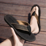 WTEMPO suvised meeste pl&auml;tud, isikup&auml;ra, kerged v&auml;listingimustes kasutatavad pehme tallaga liugurid, libisemiskindlad rannajalatsid siseruumides kasutamiseks 39 pruun