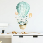 Multifilmi j&auml;nku kuuma&otilde;hupalli seinakleebis Lapsed Beebi Magamistoa Toakaunistus P&otilde;hjamaade tapeet Armsad j&auml;nesloomad Seinakleebised