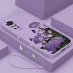 Retro Flowers &uuml;mbris Xiaomi Redmi Note 11 12 Pro Plus 11pro+ 10 8 9 Pro Max 9t 10s 9s originaal silikoonist &uuml;mbrispaelaga Redmi Note 9 Pro
