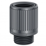 0,11 naela veevoolu regulaator ABS k&auml;eshoitav poleeritud kroom must