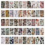 104 T&uuml;druku s&uuml;dame multifilm Armsad noodid Graffiti kleebised Lame veetass S&uuml;learvuti &uuml;mbris DIY dekoratiivsed kleebised