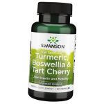 Boswellia kurkum ja hapukirss, t&auml;isspektriga kurkum Boswellia ja hapukirss, Swanson 60 korki (71280101) 60caps