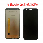 LCD-ekraan Blackview OSCAL S60 Pro jaoks LCD-ekraan Puuteekraan Digitizer T&auml;ielik kokkupanek Varuosa S60 / S60 Pro must
