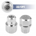 1 tk konks mutter rattalukk 20x28mm 33/17PT maksimaalne 120Nm