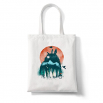 Totoro Studio Ghibli Miyazaki Hayao ostukott Anime kotid Cartoon Print Ostukotid Eco Canvas Tote Bag Pacakge Beach K&auml;ekott 29*32cm