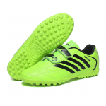 Laste ja noorukite suured l&ouml;&ouml;ke neelavad libisemiskindlad kulumiskindlad takjakindel l&uuml;hikeste k&uuml;&uuml;ntega v&auml;lisjalgpallijalatsid Treeningjalatsid 36 roheline