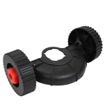 Universaalsed treeningrattad Muruniiduki lisatarvikud Eemaldatav k&auml;etugiraam Reguleeritav murutrimmer T&otilde;hususe parandamiseks must