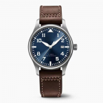 Meeste mehaaniline automaatpiloot MARK XVIII k&auml;ekell Nahk pruun must 42MM