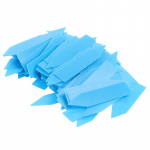 100tk 5*1cm taimesildid siseruumides kasutatavad bonsai nimesilt plastikust mitmev&auml;rvilised sinine