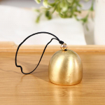 Puhast vasest metallist tuulekella ripats vargusvastase uksekella kodukaunistus punane