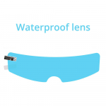 Universaalne mootorrattakiiver uduvastane kile ja vihmakindel kile Vastupidav nanokattega kleebiskile kiivri tarvikud elektriauto Anti-fog